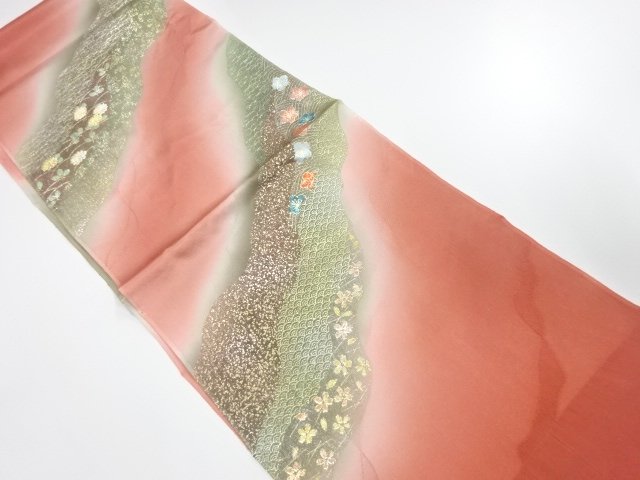 未使用品　正絹　帯揚げ